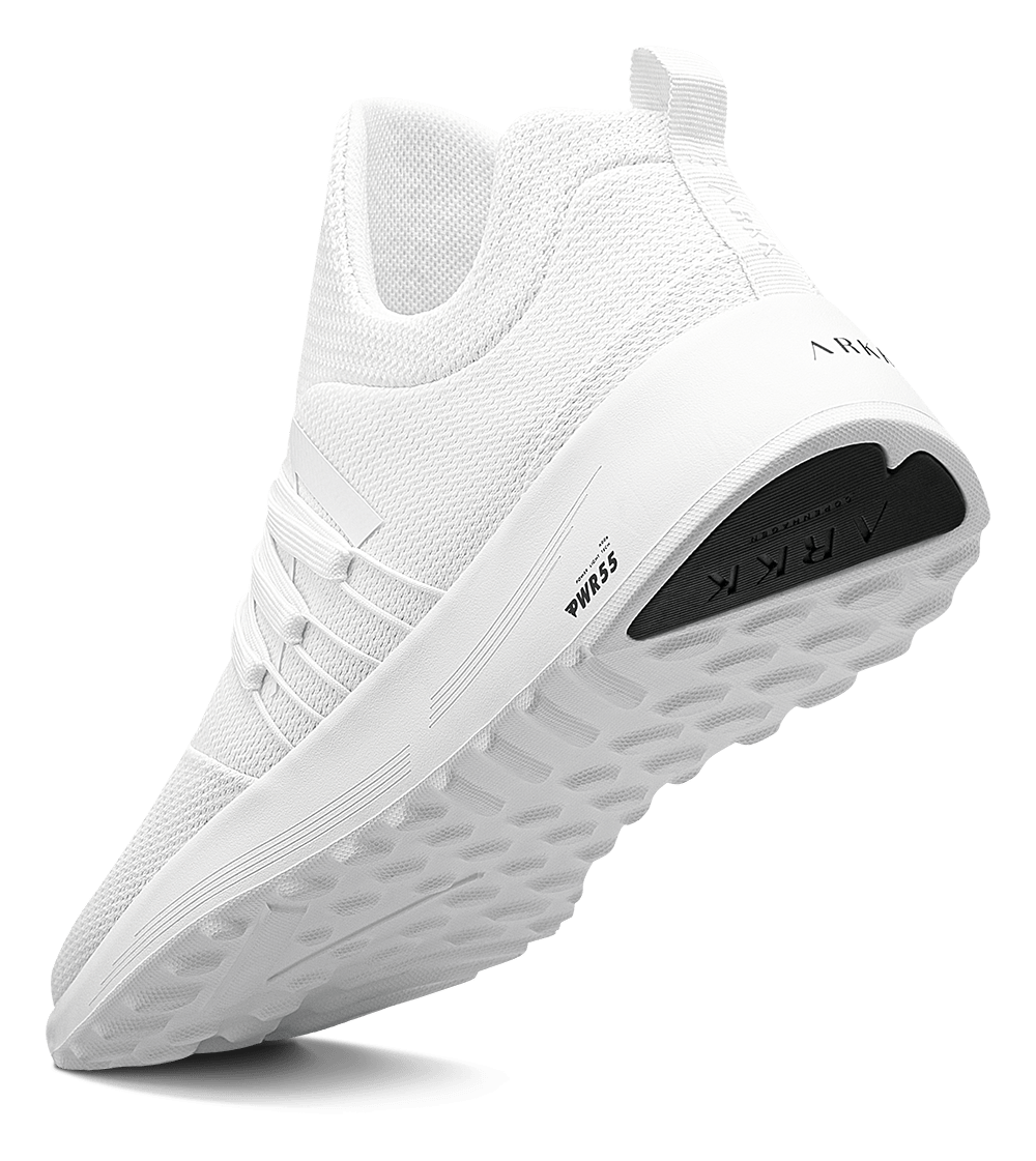 ARKK Collection Raven Mesh PET 2.0 PWR55 | Triple White | Men Raven